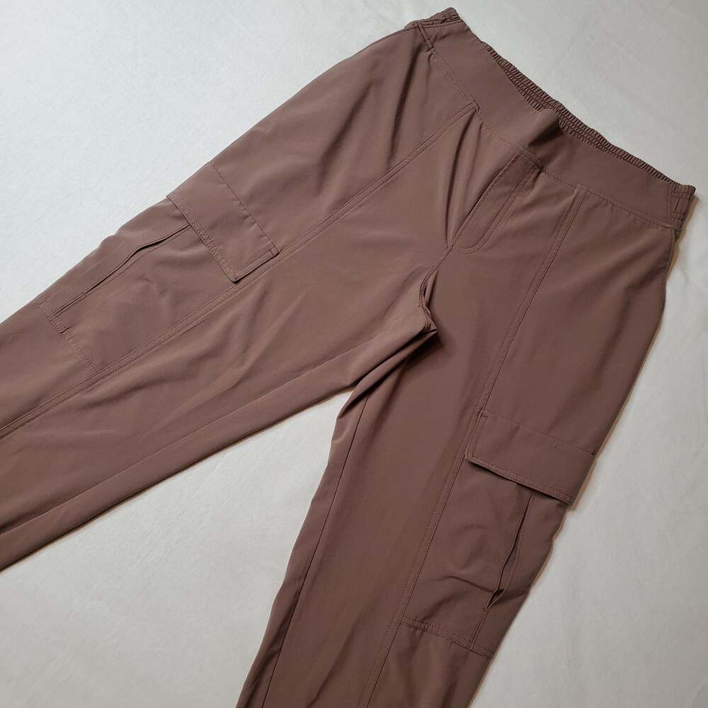 Athleta Womens Size 10 Chelsea Utility Cargo Jogger Pant Brown 530630